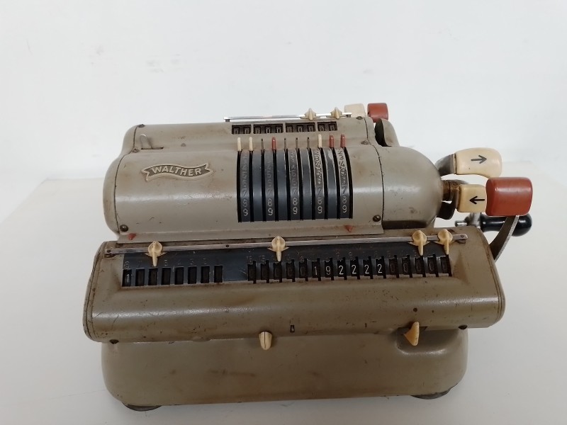Oude Walther rekenmachine jaren '50
